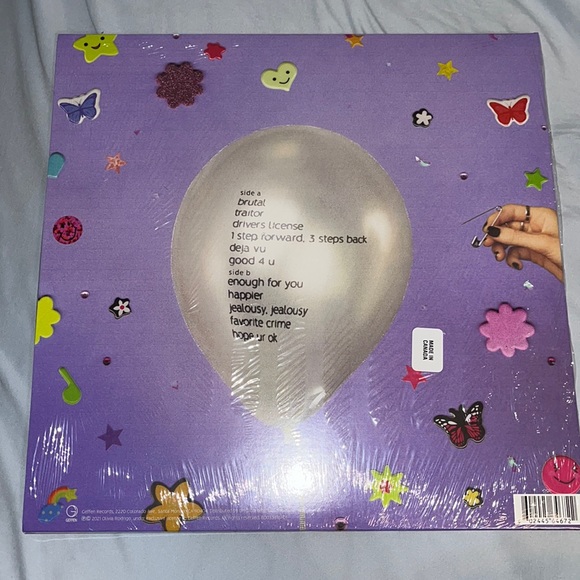 Olivia Rodrigo Sour Limited Edition Baby Pink Vinyl - Picture 2 of 3